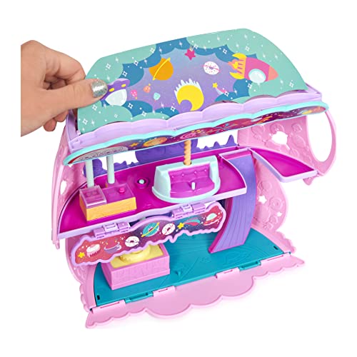 Hatchimals CollEGGtibles, Cosmic Candy Shop Juego 2 en 1 con Pixie Exclusivo y Hatchimal, para niños a Partir de 5 años