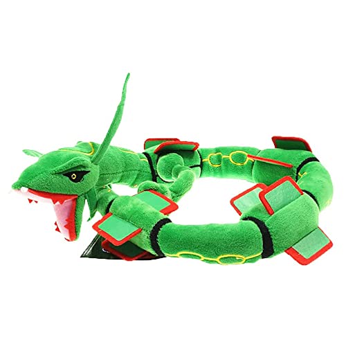 HDBCJGC Rayquaza Plush Doll Dragon Peluche Animal Figura Juguete 80CM Regalo