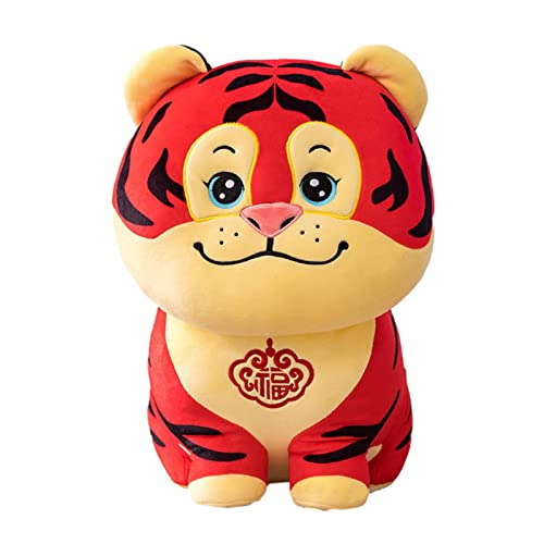 Hearthxy Peluche de tigre – Muñeca de tigre para el Año Nuevo chino 2022, grandes peluches para decoración de festival, regalo para niños