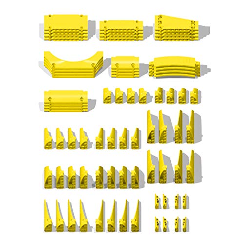 HEDI Juego de piezas de repuesto técnicas, panel de piezas técnicas, ruedas dentadas técnicas, piezas individuales, bloques de sujeción compatibles con Lego Technic