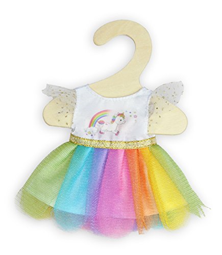 Heless- Vestido para muñecas, Unicornio Henri, tamaño 20-25 cm, Multicolor (9850)