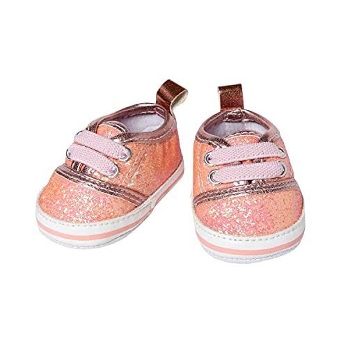 Heless-Zapatillas para muñecas de 38 a 45 cm, Color Rosa, (148)