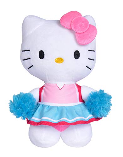 Hello Kitty - Peluche 20cm, 4 Modelos Disponibles con Diferente Ropa y Accesorios, Recibirás un Modelo de Forma Aleatoria, No es Posible Hacer Preselección en Almacén, para Niños a Partir de 0 Meses