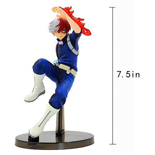 Hero Academia 7,5 Pulgadas Todoroki Shoto Figura De Acción Estatuilla Anime Adornos Decorativos Para El Hogar Muñecas De Juguete Coleccionables