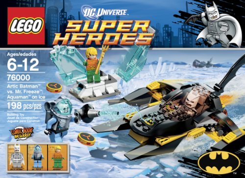 HEROES LEGO BATMAN VS SÚPER MR. CONGELAR 76000