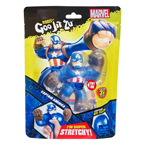 Heroes of Goo Jit Zu 41057 Superheroes-Capitán América, Multicolor