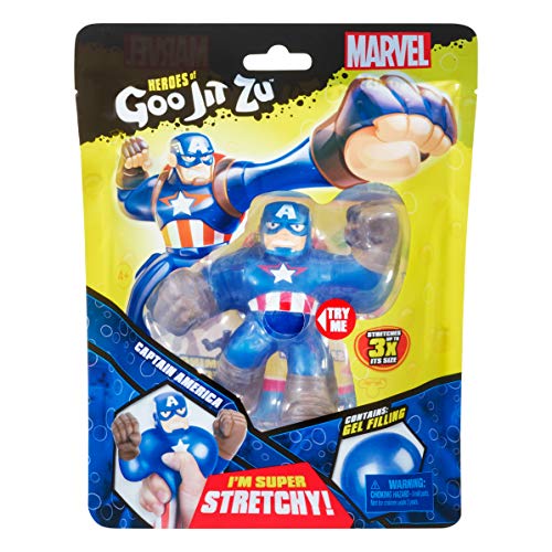 Heroes of Goo Jit Zu 41057 Superheroes-Capitán América, Multicolor