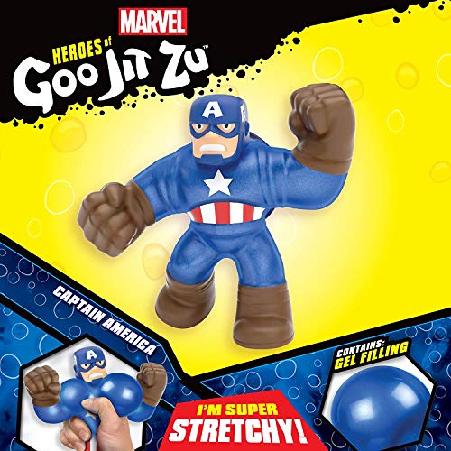 Heroes of Goo Jit Zu 41057 Superheroes-Capitán América, Multicolor