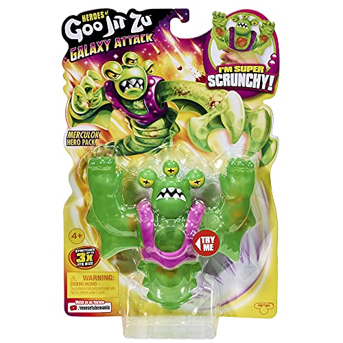 Heroes of Goo Jit Zu Figura de Accion Merculok Multicolor (CO41211)