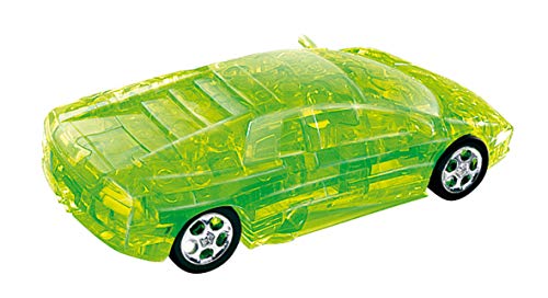 herpa- Lamborghini Puzzle Fun 3D 80657065-Lamborghini Murciélago, Verde Transparente (80657065)