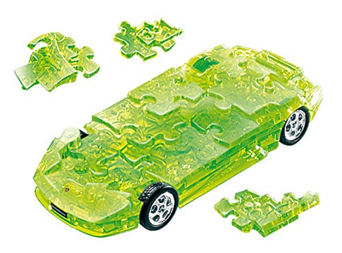 herpa- Lamborghini Puzzle Fun 3D 80657065-Lamborghini Murciélago, Verde Transparente (80657065)