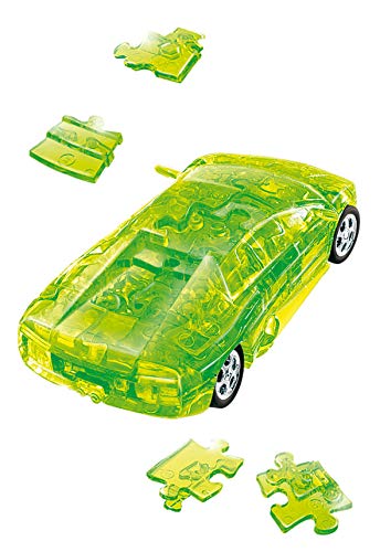 herpa- Lamborghini Puzzle Fun 3D 80657065-Lamborghini Murciélago, Verde Transparente (80657065)