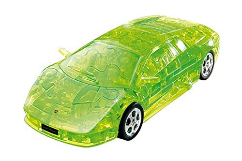 herpa- Lamborghini Puzzle Fun 3D 80657065-Lamborghini Murciélago, Verde Transparente (80657065)