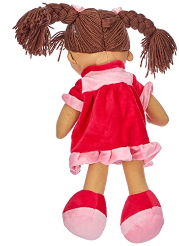 Heunec 470873 Lucy - Muñeca de pelo marrón XL [Importado de Alemania]