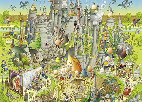 HEYE 1000 Puzzle Funky ZOO Jurassic Habitat