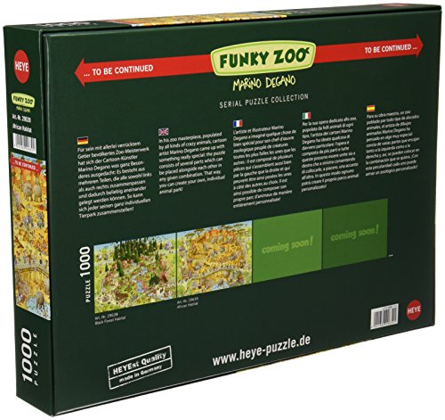 Heye- African Habitat Puzzle, Multicolor (FBA_HY29639)