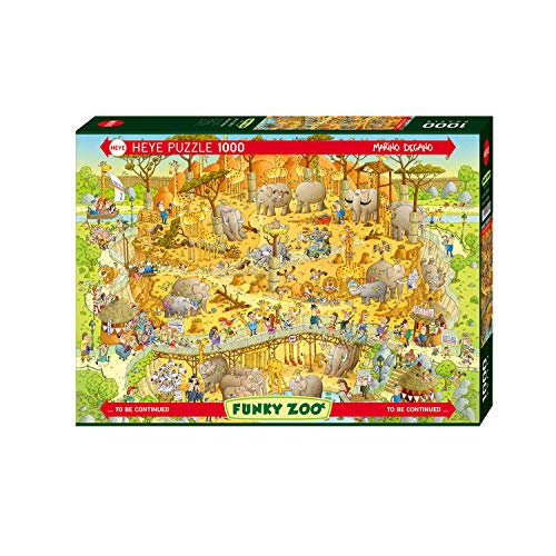 Heye- African Habitat Puzzle, Multicolor (FBA_HY29639)