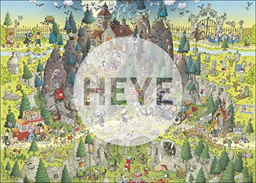 Heye- Puzzle, Color Plata (299637)