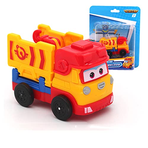 HIL Juego De Vagones De Fricción Mini Super Wings Sparky Remi Rover Willy Set Caja De Regalo Submarino Juguetes De Los Niños Juguete Robot De Deformación Regalo Creativo