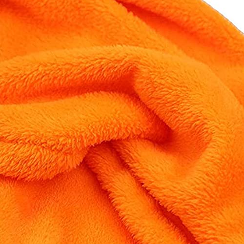 Himouto Umaru-chan Cape Cloak DOMA Umaru Sudadera con capucha Anime Franela Manta Lindo Oído Sudadera Kawaii con Capucha Baggy Poncho Abrigo Orang Japonés Cosplay Disfraz, naranja, M