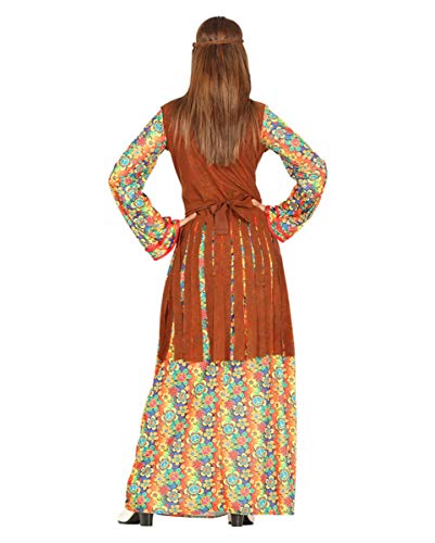 Horror-Shop Flower Power del Hippie Maxi Vestido de Breanna L