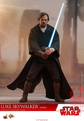 Hot Toys Figura Luke Skywalker 29 cm. Star Wars: Episodio VIII. Escala 1:6. con luz. Movie Masterpiece