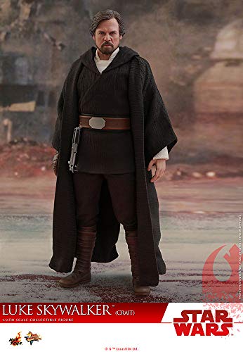 Hot Toys Figura Luke Skywalker 29 cm. Star Wars: Episodio VIII. Escala 1:6. con luz. Movie Masterpiece