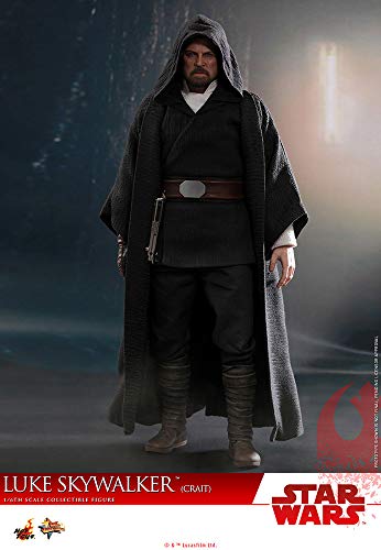 Hot Toys Figura Luke Skywalker 29 cm. Star Wars: Episodio VIII. Escala 1:6. con luz. Movie Masterpiece