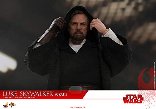 Hot Toys Figura Luke Skywalker 29 cm. Star Wars: Episodio VIII. Escala 1:6. con luz. Movie Masterpiece