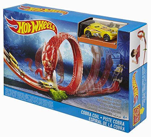 Hot Wheels DWK95 – Pista con depredador Cobra