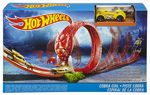 Hot Wheels DWK95 – Pista con depredador Cobra