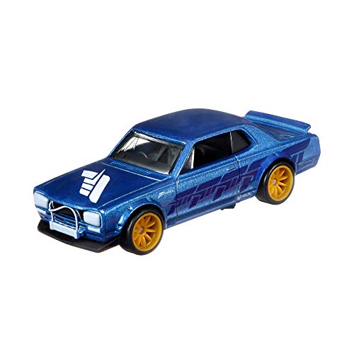 Hot Wheels Retro Entertainment Nissan Skyline H/T 2000 GT-X, vehículo a escala 1:64 de películas Blockbuster, TV y videojuegos, réplicas icónicas para jugar o exhibir, regalo para coleccionistas