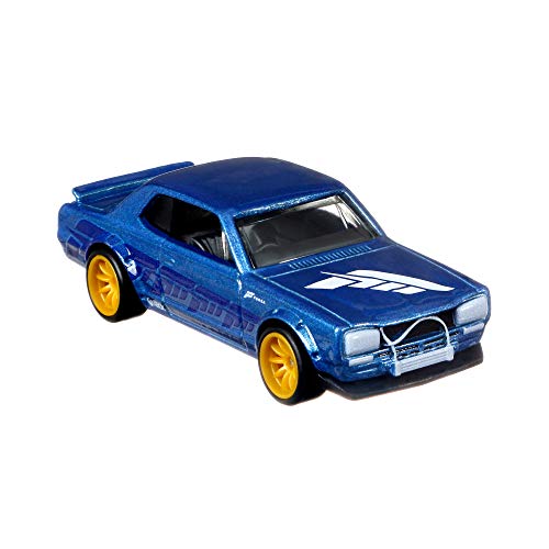 Hot Wheels Retro Entertainment Nissan Skyline H/T 2000 GT-X, vehículo a escala 1:64 de películas Blockbuster, TV y videojuegos, réplicas icónicas para jugar o exhibir, regalo para coleccionistas