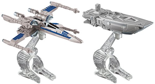 Hot Wheels Star Wars: The Force Awakens First Order Transporter vs. X-Wing Fighter Starship 2-Pack by Hot Wheels