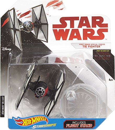 Hot Wheels Star Wars The Last Jedi First Order Special Forces Tie Fighter