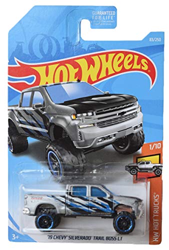 Hot Wheels Zamac '19 Chevy Silverado Trail Boss LT 83/250