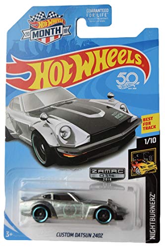 Hot Wheels Zamac Custom Datsun 240z - Tarjeta de mes 2018, tamaño 1/10