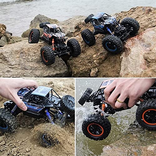 HQHQH Escalada Todo Terreno RC Camión 2.4G Control Remoto Buggy Car Alta Velocidad Camiones Todoterreno Recargable Simulación RC Buggy Coche de Juguete Niños Niños Niñas