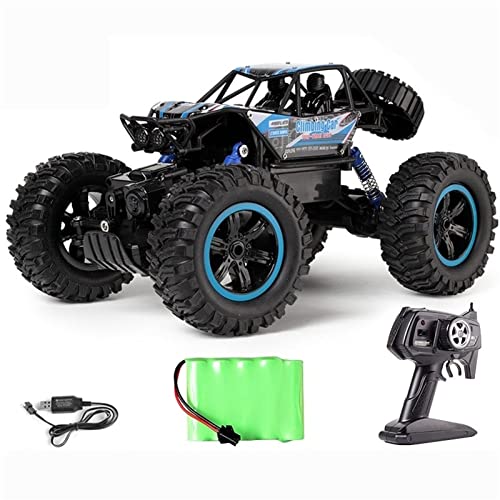 HQHQH Escalada Todo Terreno RC Camión 2.4G Control Remoto Buggy Car Alta Velocidad Camiones Todoterreno Recargable Simulación RC Buggy Coche de Juguete Niños Niños Niñas