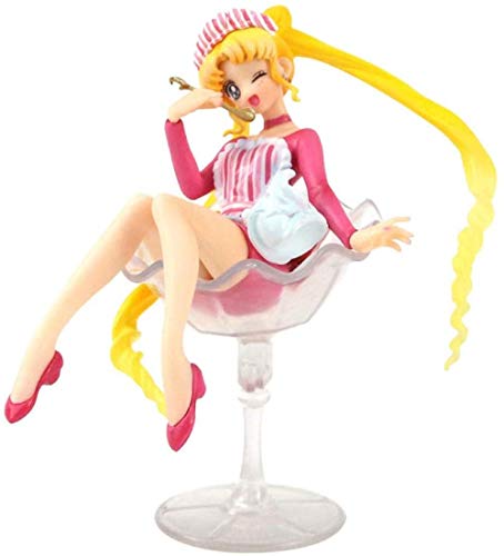 HQYCJYOE Personajes de Anime Modelo 20th Sailor Moon Sweets Tsukino Fruit Shop Sala de Estar Ver. Figuras de acción de PVC Juguetes Colección de estatuillas Muñeca 12cm