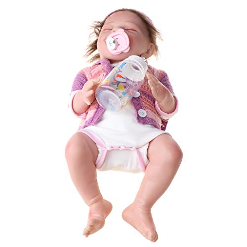 hsafantastic Reborn Dolls Baby, Young Nourishing Accessories Juguetes de Peluche Muñeca de Silicona como se Muestra en Las imágenes