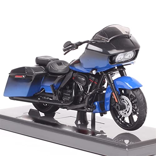 HSSM 1:18 2018 para CVO Road Glide Diecast Tour Riders Motocicleta Modelo De Simulación Juguete para Niños Decoración Regalo De Cumpleaños Die Cast Motocicleta