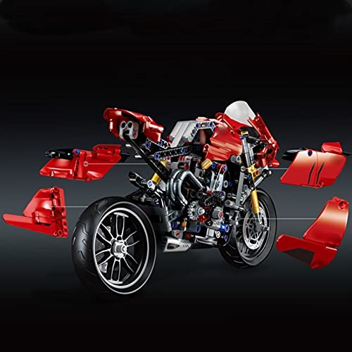 HSSM 2020 para D-ucati para Panigale V4 R Modelos De Motocicletas De Fundición A Presión Juguetes para Niños Regalos De Cumpleaños Colección Aldult Die Cast Motocicleta