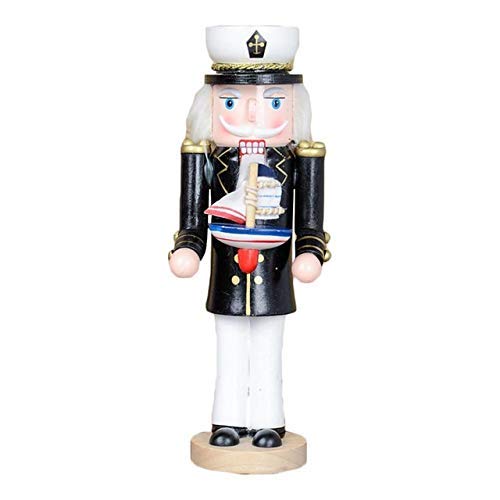 HUANDE Marioneta clásica de 25 cm con forma de soldado pirata, marioneta para casa, oficina, centro comercial, decoración de ventanas, juguete para niños, policías, piratas (color: capitán)