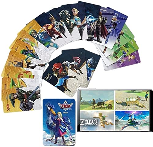 HYZH Zelda - Lote de 25 tarjetas NFC compatibles con switches Skyward Sword HD, Breathe of The Wild