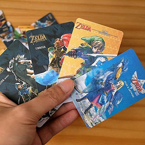 HYZH Zelda - Lote de 25 tarjetas NFC compatibles con switches Skyward Sword HD, Breathe of The Wild