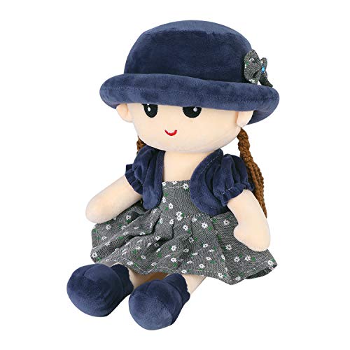 IBLUELOVER Muñeca de toalla para bebé de juguete, juguete de peluche, juguete de peluche para 1 edad con cuento de hadas, princesa, muñeco de peluche para regalo de nacimiento o Navidad, cumpleaños