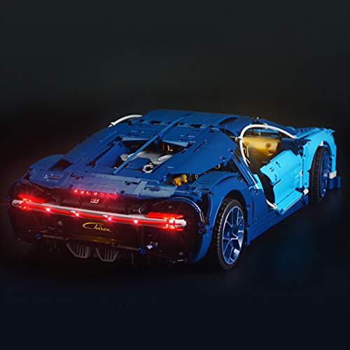 icuanuty Kit de Iluminación LED para Lego 42083, Kit de Luces Compatible con Lego Technic Bugatti Chiron (No Incluye Modelo Lego)