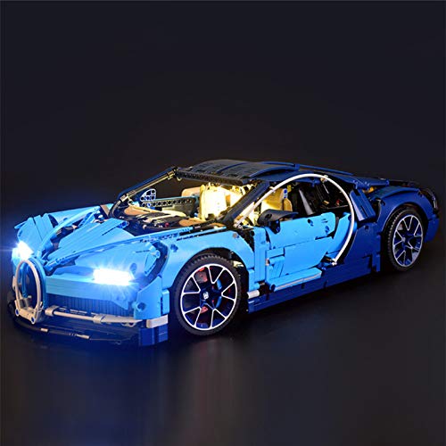 icuanuty Kit de Iluminación LED para Lego 42083, Kit de Luces Compatible con Lego Technic Bugatti Chiron (No Incluye Modelo Lego)