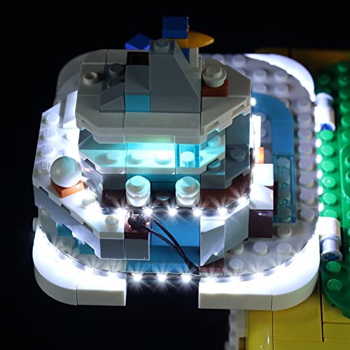 icuanuty Kit de Iluminación LED para Lego 71395, Kit de Luces Compatible con Lego Super Mario 64 Block (No Incluye Modelo Lego)